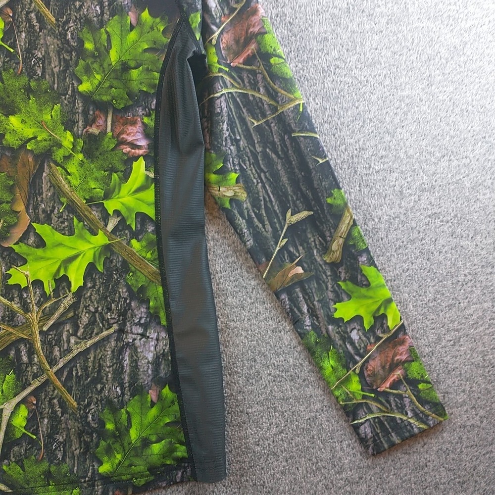 Bassdash Men Small Performance Fishing Shirt Camo Long Sleeve UPF 50+ NWT BG1253 - Picture 8 of 12